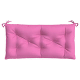 Vidaxl Garden Bench Cushion 110x50x7 CM Fabric Pink