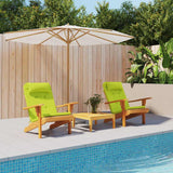 Vidaxl stoelkussens 2 pcs helder groen 58 x 77 x 4,5 cm oxford stof
