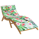 Vidaxl Lounger Blaphion 180x60x3 cm Oxford tkanina večkoročena