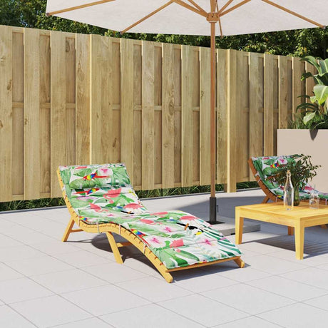 Vidaxl ligbedkussen 180x60x4 cm oxford stof meerkleurig
