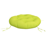 Vidaxl zitkussen rond ø 60x11 cm oxford stof heldergroen