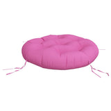 Vidaxl zitkussen rond ø 60x11 cm oxford stof roze
