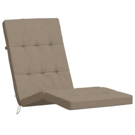 Vidaxl terrasstoelkussens 2 st oxford stof taupe