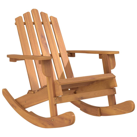 Vidaxl schommelstoel adirondack massief acaciahout