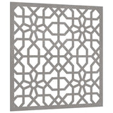 Vidaxl wanddecoratie tuin moors ontwerp 55x55 cm cortenstaal