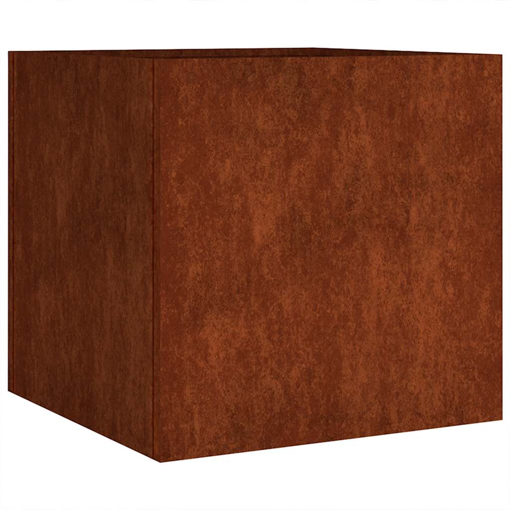 Vidaxl plantenbak 40x41x40 cm cortenstaal