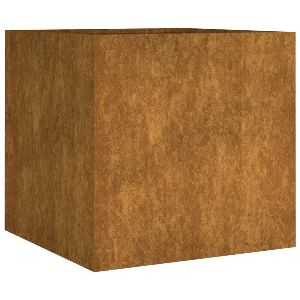 VIDAXL -Planungsbox 40x41x40 cm Corten Stahl