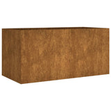 VIDAXL -Planungsbox 80x40x40 cm Corten Stahl