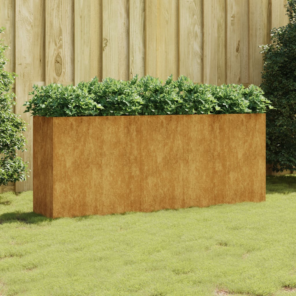 Vidaxl Planter huet 200x40x80 cm corden