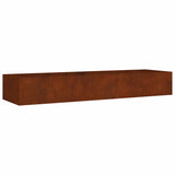 Vidaxl plantenbak verhoogd 280x80x40 cm cortenstaal