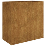 VIDAXL -Planungsbox 40x80x80 cm Corten Stahl