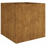 VIDAXL -Planungsbox 80x80x80 cm Corten Stahl