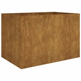 Vidaxl Planter hævede 120x80x80 cm Corten Steel