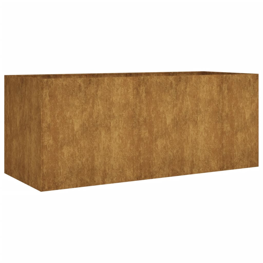 Vidaxl Planter huet 200x80x80 cm CORTen Stahl opgeworf