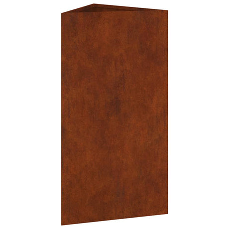 Vidaxl plantenbak 40x34,5x75 cm cortenstaal