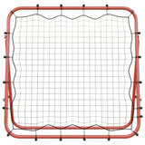 Vidaxl voetbal kickback rebounder verstelbaar 96x80x96 cm staal en pe