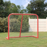 Vidaxl Hockey Cel 183x71x122 cm poliestrowy i biały