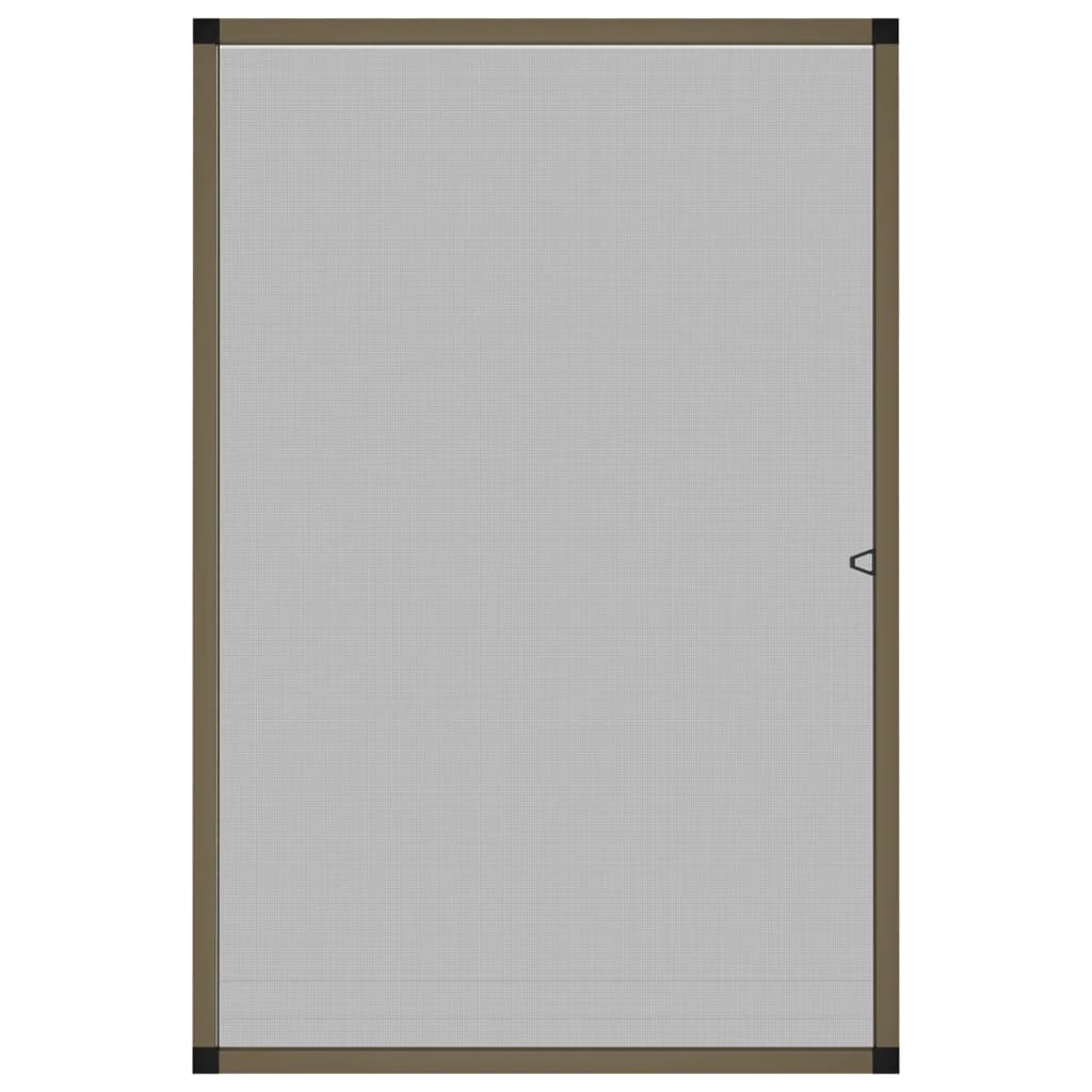 Vidaxl raamhor 80x120 cm bruin