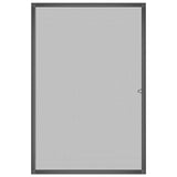 Vidaxl raamhor 90x120 cm antracietkleurig