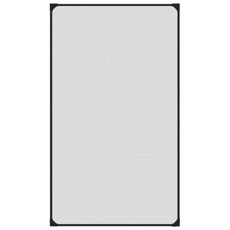 Vidaxl insectenhor voor ramen magnetisch 80x140 cm antracietkleurig