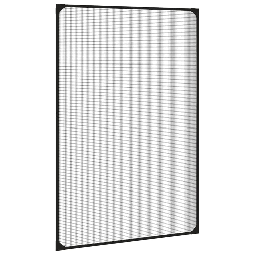 Vidaxl Insecthor for windows magnetic 80x120 cm anthracite -colored