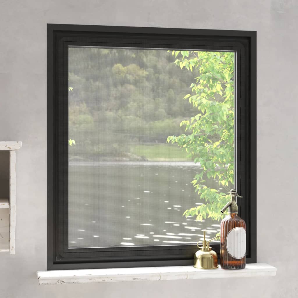 Vidaxl Insecthor for windows Magnetic 120x140 cm anthracite -colored