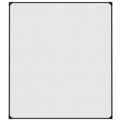 Vidaxl insectenhor voor ramen magnetisch 130x150 cm antracietkleurig