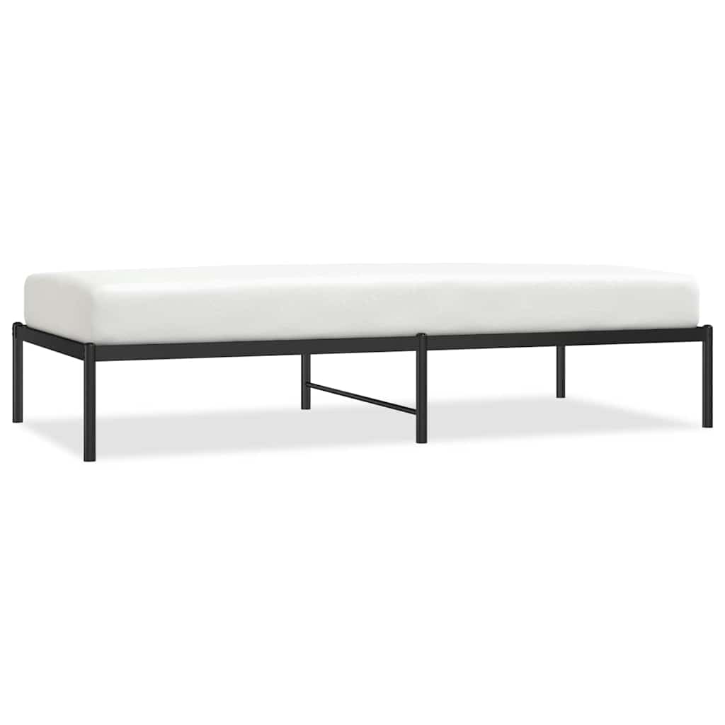 Vidaxl bedframe metaal zwart 90x190 cm