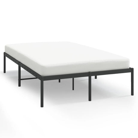 Vidaxl bedframe metaal zwart 120x190 cm