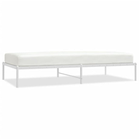 Vidaxl bedframe metaal wit 100x200 cm