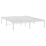 Vidaxl bedframe metaal wit 140x200 cm