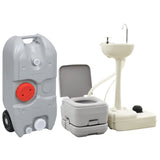 Vidaxl Camping Wilet e Washbasin con serbatoio dell'acqua