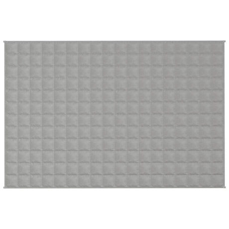 Vidaxl verzwaringsdeken 122x183 cm 5 kg stof grijs
