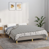 Vidaxl verzwaringsdeken 122x183 cm 5 kg stof grijs
