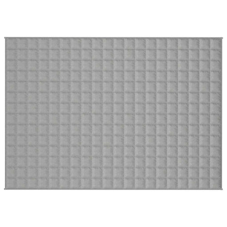 Vidaxl verzwaringsdeken 140x200 cm 6 kg stof grijs