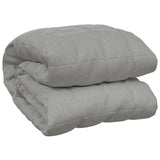 Vidaxl Weakage blanket 135x200 cm 10 kg of fabric gray