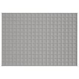 Vidaxl Weakage blanket 135x200 cm 10 kg of fabric gray