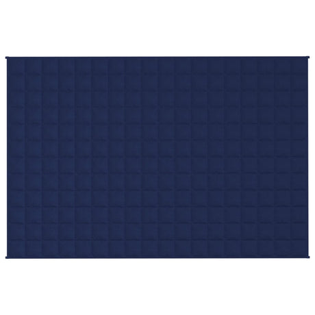 Vidaxl verzwaringsdeken 122x183 cm 5 kg stof blauw