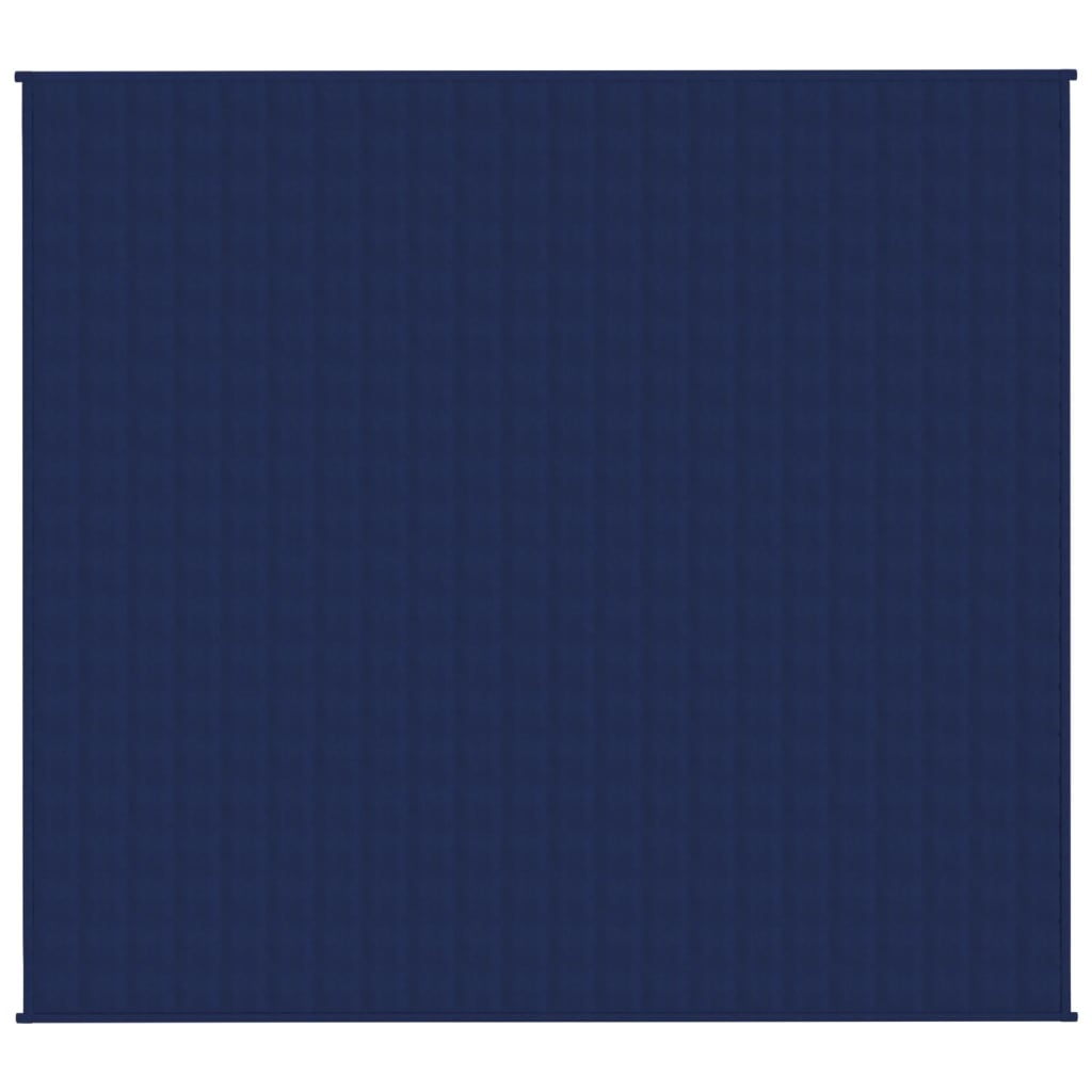 VidaXL Weakage blanket 200x220 cm 9 kg of fabric blue