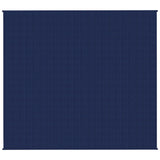 VidaXL Weakage blanket 200x220 cm 9 kg of fabric blue