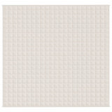 Vidaxl verzwaringsdeken 220x240 cm 11 kg stof lichtcrèmekleurig