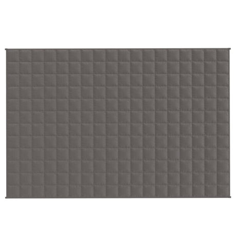 Vidaxl verzwaringsdeken 122x183 cm 5 kg stof grijs
