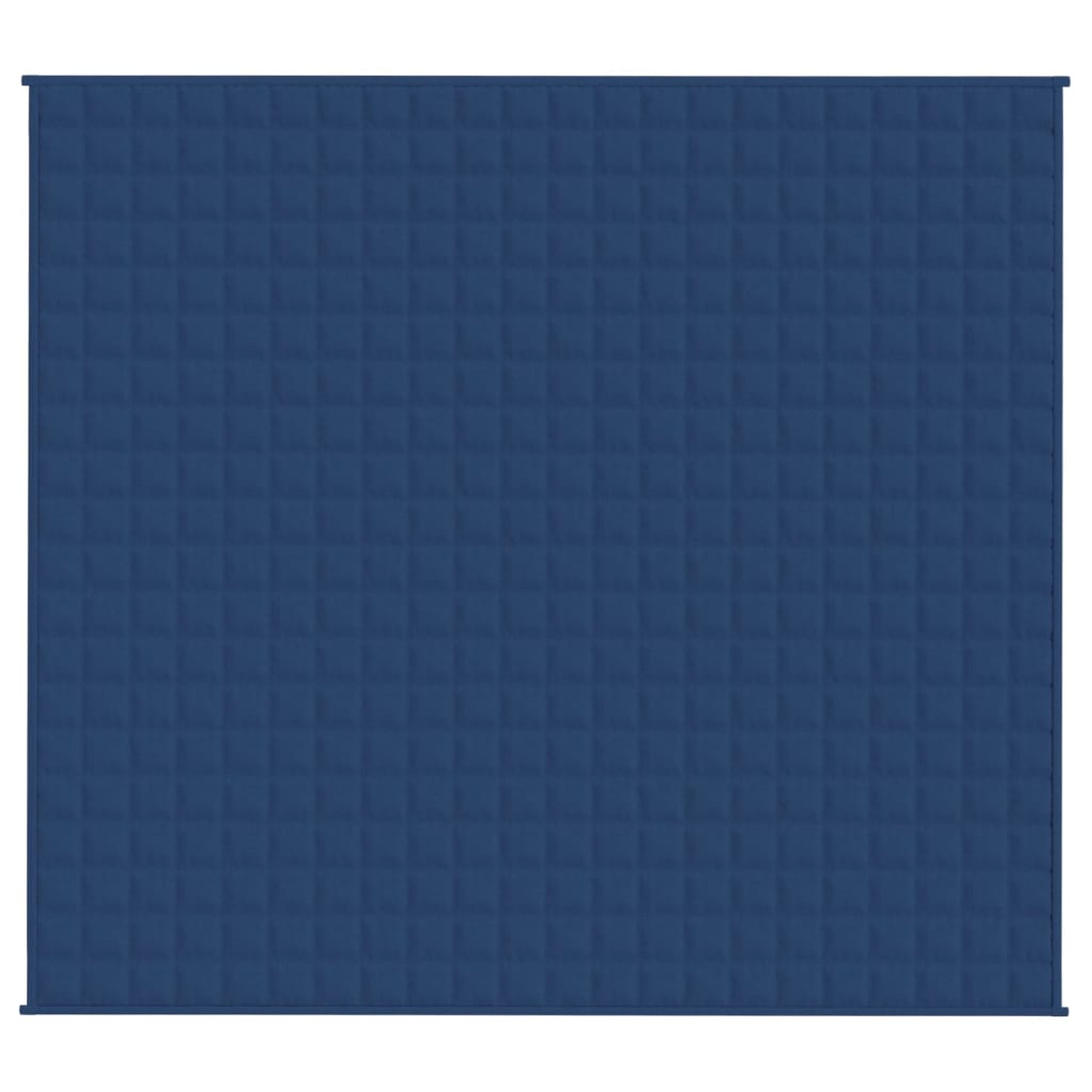 VidaXL Weakage blanket 200x220 cm 9 kg of fabric blue