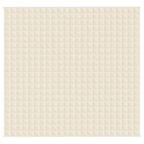 Vidaxl Svage tæppe 220x240 cm 11 kg stof Lys creme -farvet