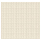 Vidaxl verzwaringsdeken 220x230 cm 15 kg stof lichtcrèmekleurig