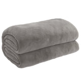 Vidaxl verzwaringsdeken met hoes 152x203 cm 7 kg stof grijs