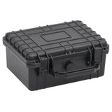 Vidaxl FlightCase portatile 24x19x11 cm pp nero