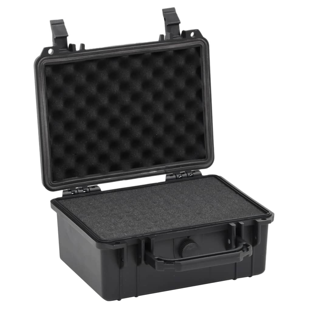 Vidaxl Flightcase Portable 24x19x11 CM PP Black