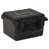 Vidaxl Flightcase Portable 27x25x18 cm pp Black