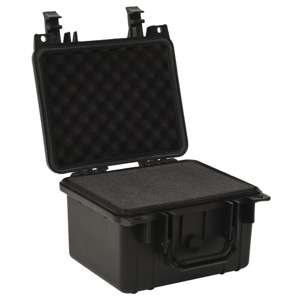 Vidaxl Flightcase Portable 27x25x18 cm pp Black